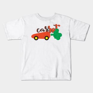 Carrot Funny Kids T-Shirt